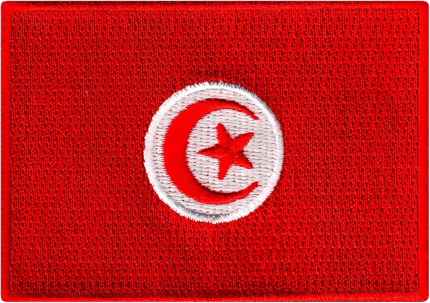 Tunisia Flag Embroidered Patch