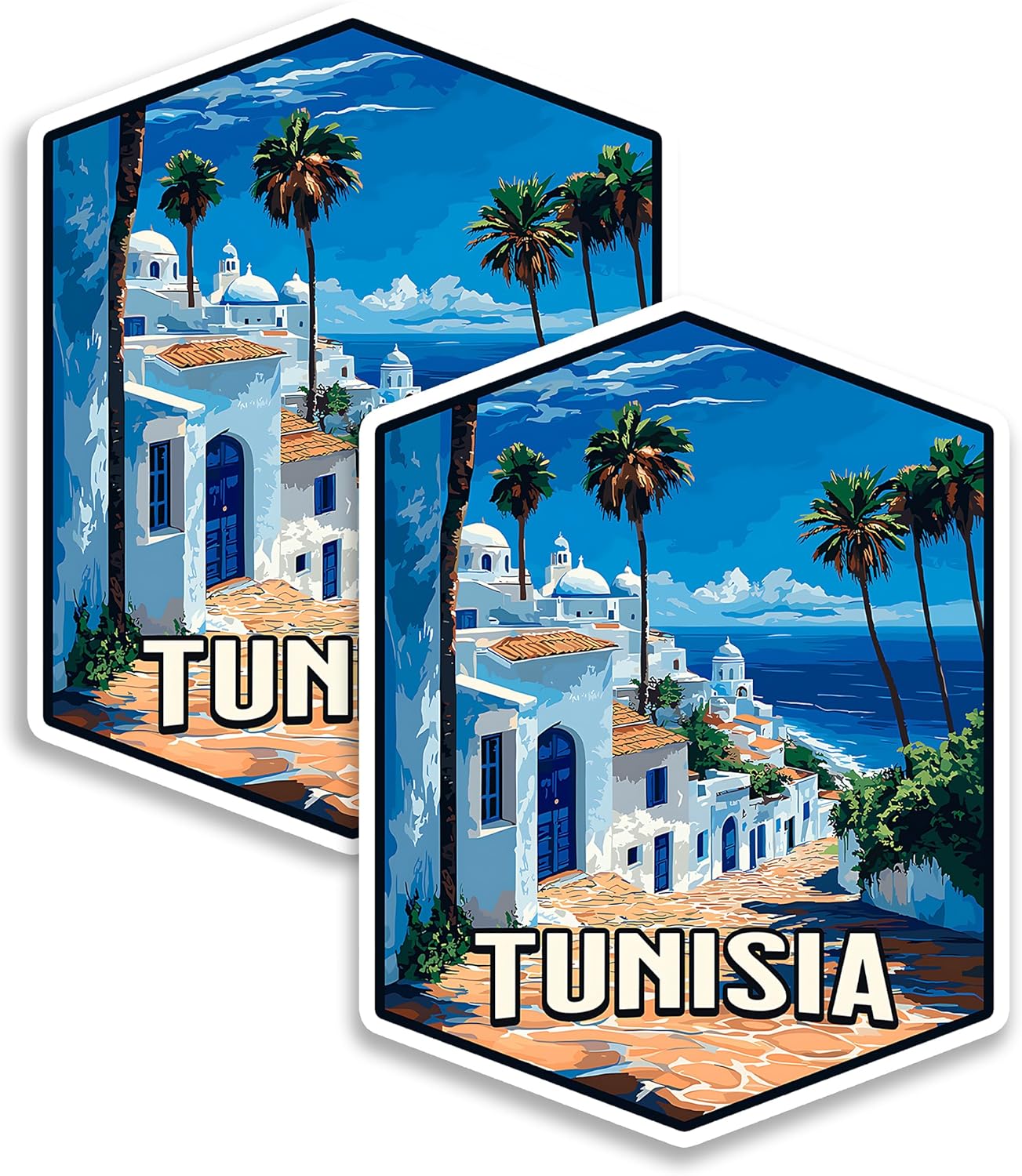 Tunisia Fridge Magnet (2-Pack)