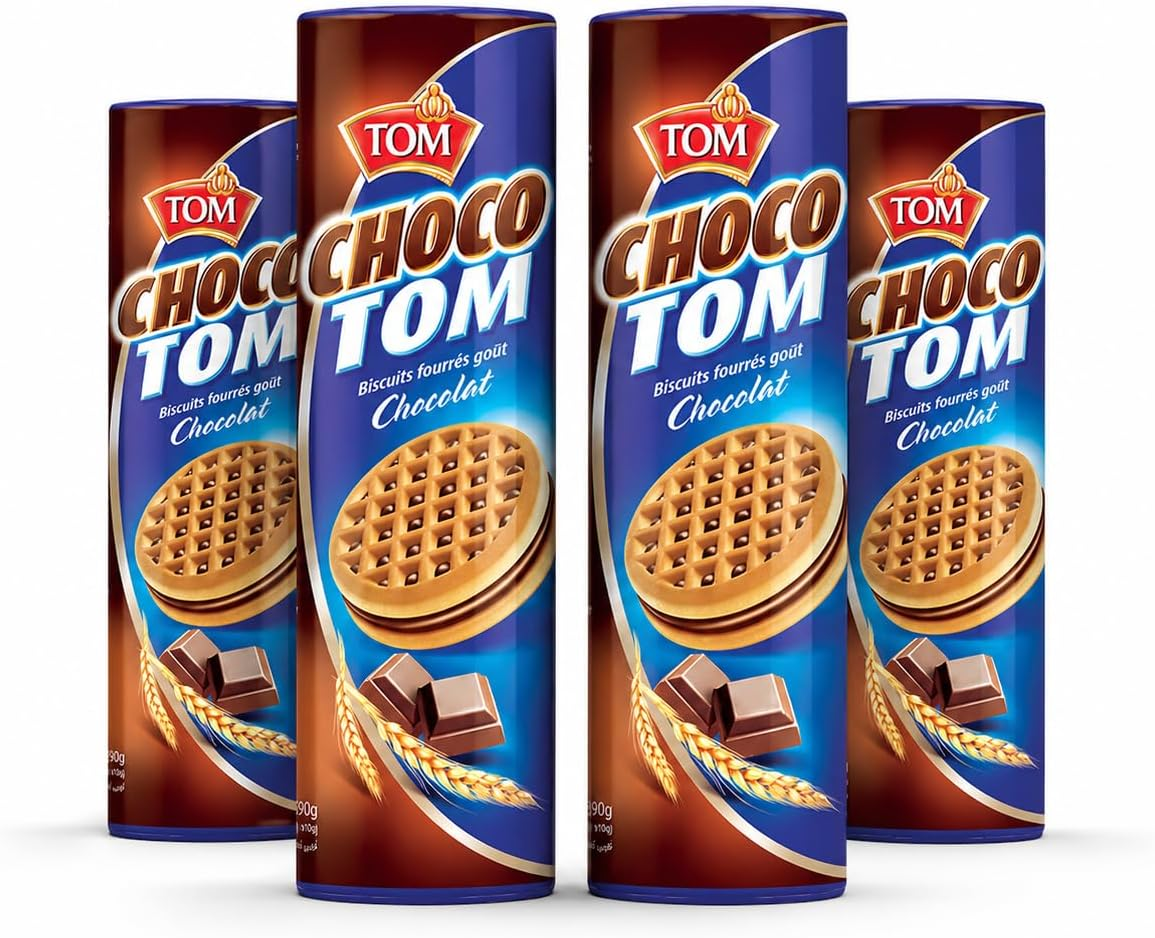 Choco Tom Biscuits (4× 190g)