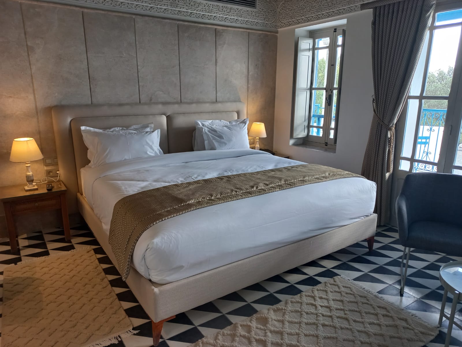 Tunisian villa architecture