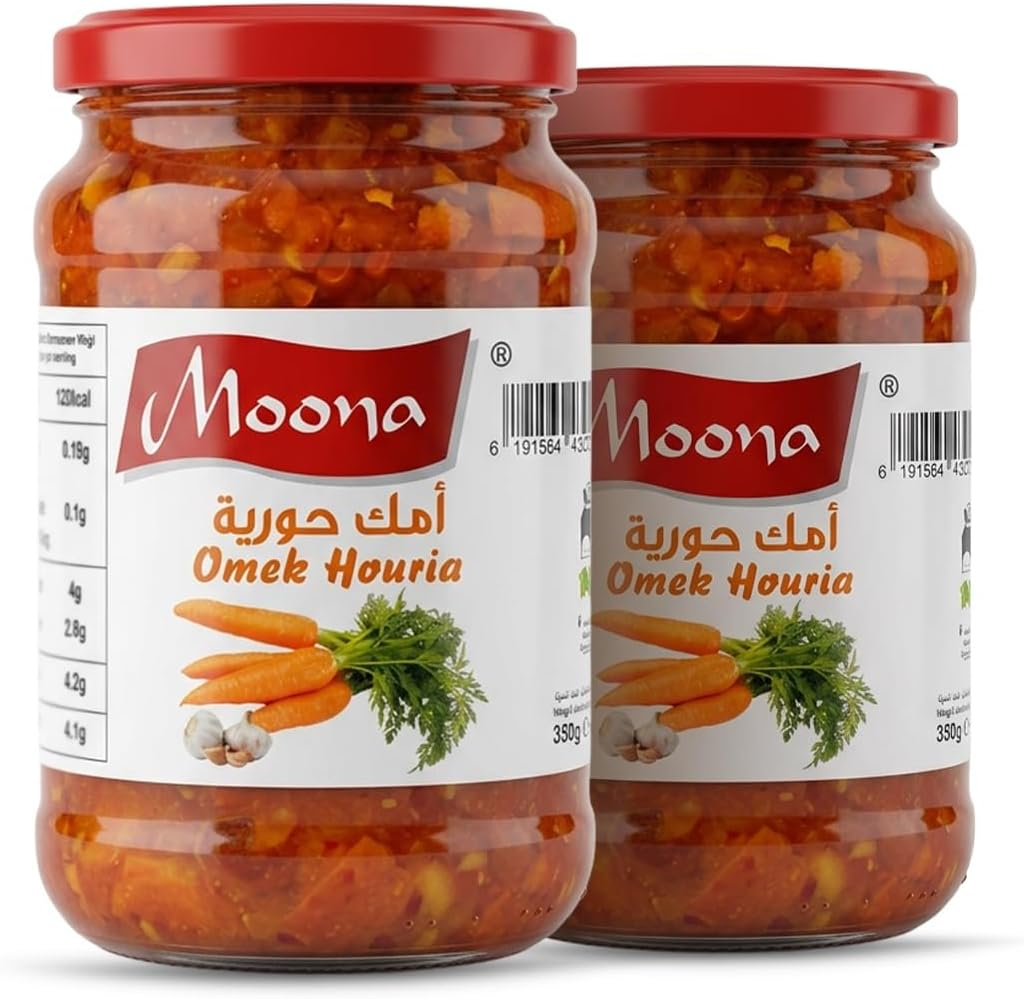 Omek Houria — Carrot Salad (2× 350g)
