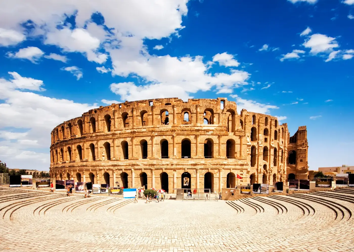 The Roman amphitheatre of El Jem