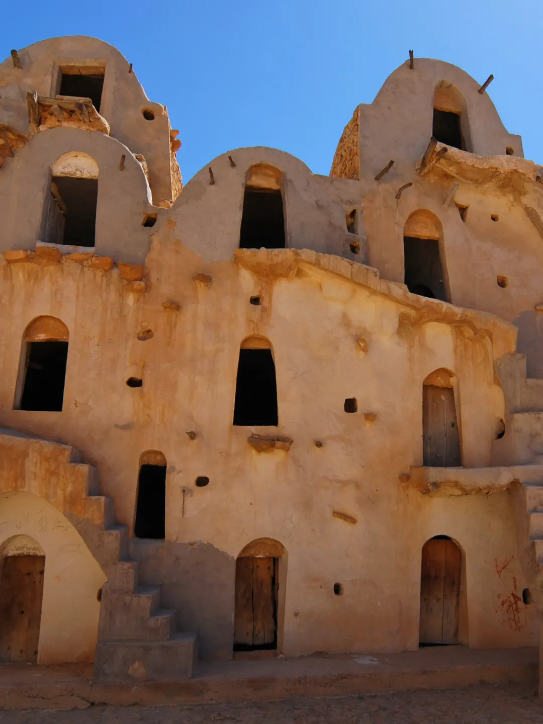 Berber ksar (fortified granary) in southern Tunisia